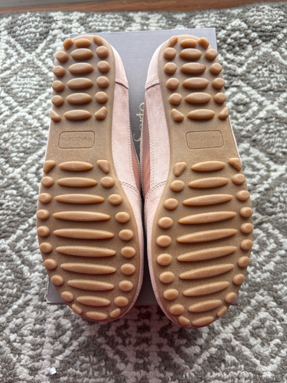 Franco Sarto L-Fietta Pink slip-ons Mary Jane - Picture 4 of 12